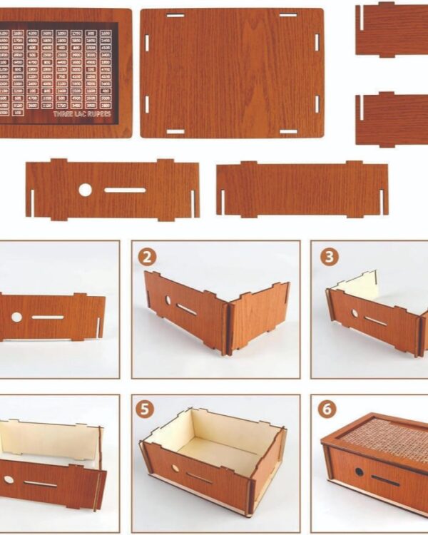 Wooden Digital Money Saving Box - Image 4